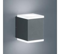 Helestra Kibo - LED outdoor wall light, graphite
