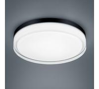 Helestra Tana LED ceiling light, black, Ø 33 cm
