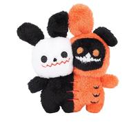 HELEVIA 10.6in Halloween Ghost Plush Toy, Soft Cute Cartoon Scary Stuffed Bunny Animal, for Home Decor Halloween Party
