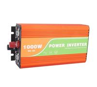 HELEVIA 1000W Pure Sine Wave Inverter, 2000W Peak Power Solar Inverter with LCD Display and Cooling Fan for Home Appliances AC Output (48V)