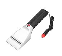 HELEVIA 12V Auto Heated Snow Shovel Electric Windshield Ice Scrapers for Cars Trucks SUV