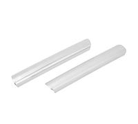 HELEVIA 1Pair Front Door Handle Grab Trim Molding CJ54 S226A22-AB35B8 Left Right for Escape 2013 to 2019 (Electroplated)
