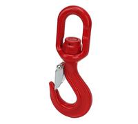 HELEVIA 3.15T Crane Rotating Hook, Heavy Duty Alloy Steel Universal Lifting Eye Sling Rigging with Bearing, for Hoist Forklift Construction