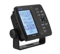 HELEVIA 3D Positioning Marine Satellite Navigator GPS with Multiple Screen Functions for Boat Sailing, 4.3in LCD, 12V-24V, Retro Classic Navigation for 4 Languages, Easy Operation