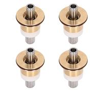 HELEVIA 4 Pcs Excavator Joystick Handle, Control Valve Warhead Handle with Hydraulic Button for CAT 320C, Compatible and Durable