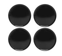 HELEVIA 4Pcs Wheel Hub Center Cap, 63mm Impact Proof Stylish Look Protective Car Rim Hub Cap With Metal Clamp, for Vehicle