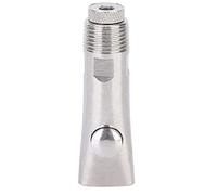 HELEVIA 5Pcs Stainless Steel Pig Drinker, Automatic Farm Water Nozzle with Powerful Spring for Cattle Sheep Pigs, Durable Material Good Sealing Performance (85mm)