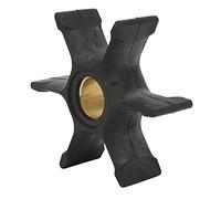 HELEVIA 6 Blades 0396725 Replacement Water Pump Impeller, Johnson OMC BRP 40-70 HP, Easy Installation, Durable Rubber and Brass, Fits 40-70 Hp Outboard Motor
