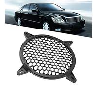 HELEVIA 6inch, Speaker Cover Audio, Guard Subwoofer Mesh Cover with Excellent to Discoloration, Protect Your Audio from Rips, for Car Horn Decoration (15.2cm/6in)