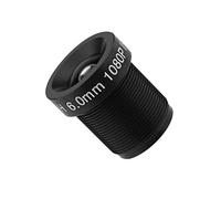 HELEVIA 6mm CCTV Camera Lens 2 Million Pixels 24 Hour IR Security Camera Lens with 58