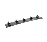 HELEVIA 83cm Carbon Fiber Style Rear Bumper Lip Diffuser, Rear Fin Spoiler, Universal Cars, Enhances Airflow, Improves Performance, Stability, Safety