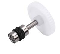 HELEVIA Active Extrusion Wheel Assembly, Direct Drive Gear Replacement for Bambu Lab X1 X1C X1E P1P P1S 3D Printers, with Friction Gear for Fluent Filament Delivery