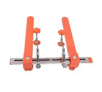 HELEVIA Adjustable Clamps, Drawer Slide Jig Kit with Reversible Tracks, Magnets, for Woodworking Projects, Installation Tool, MDF, Plywood, Hobbyists