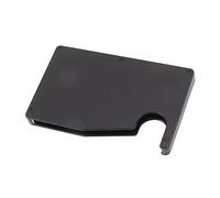 HELEVIA Aluminum Alloy auto ejected Card Holder, Slim Anti Theft Credit Card Wallet with Blocking, for Men Business (Black)