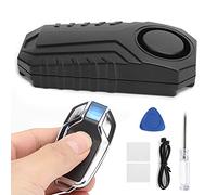 HELEVIA Anti Theft Alarm with Vibration Alert, 7 Level Sensitivity, 113dB SOS, Wireless Remote Control, IP55, for Electric Scooter Motorcycle Door Window (22R2)