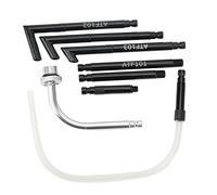 HELEVIA ATF Gearbox Filling Adapter Kit, Transmission Fluid Filling Adapter Kit Compatible with, Copper, and More Encore, Steel