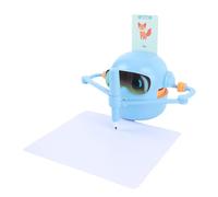 HELEVIA Automatic Drawing Robot with 100 Cards Interactive Painting Machine Toy, for Kids Early Learning Entertainment