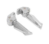 HELEVIA Automatic Telescopic Aluminum Alloy Motorcycle Foot Pegs Universal, worldwidewith universalProvide a comfortable experience for passengers,Fit for replacement on motorcycle