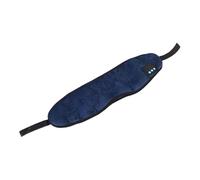 HELEVIA Bluetooth Sleep Mask with Built-in Speakers and Light Blocking (Blue)