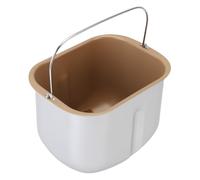 HELEVIA Bread Machine Baking Bucket, Stainless Steel Bread Maker Inner Replacement Part, for Home Commercial Bakeries