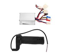 HELEVIA Brush Motor Speed Controller, DC24V 250W Aluminum Alloy, Small Sound, Start Smoothly, Suitable for Scooter Electric Motorcycle with Throttle Grip