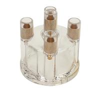 HELEVIA Car Distributor Cap AC905509 for Dune Ghia Baja Bus Dasher Campmobile Thing Standard (Clear)