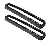 HELEVIA Car Front Grille Trim, Bright Black Protection Coating Replacement with Double Sided Adhesive for Challenger 2015 2021