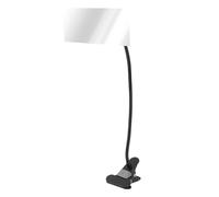 HELEVIA Clamp On Security Mirror, Flexible Convex Cubicle Mirror, 360 Degree Adjustable, for Blind Spots Room Office Warehouse Rectangle