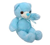 HELEVIA Colorful LED Light Up Plush Bear, Soft Stuffed Animal with Changing