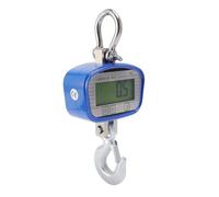HELEVIA Digital Crane Scale 1500kg, High Precise LCD Backlit Remote Control Hanging Scale with Stainless Steel Hook, for Industrial Farm Fishing Construction