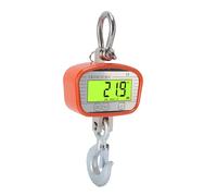 HELEVIA Digital Crane Scale, High Precision Industrial Hanging Scale with LCD Backlit Display and Remote Control, for Fishing Farms Construction Sites (1500KG)