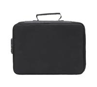 HELEVIA Document Box, Watertight Fireproof Document Box with Combination Lock Handle, for Jewellery Certificate Laptop Passport Archives