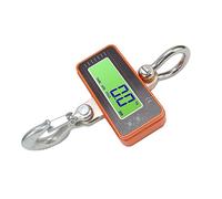 HELEVIA Electronic Crane Scale, 500kg Heavy Duty Digital Hanging Scale with Wireless Remote Control, LED Display, High Accuracy Sensor, Alloy Steel Hook, for Industrial Weighing