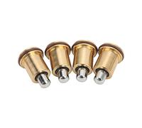 HELEVIA Excavator Warhead Handle, 4 Pcs Joystick High Hardness Alloy Steel, Good Sealing Brass, Replacement with Simple Operation for ZAX55 ZAX200