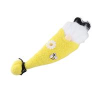 HELEVIA Faceless Gnome Plush Doll with Yellow Sunflower, Weighted Bottom