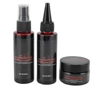 HELEVIA Fake Blood Makeup Set, Festival Scary Spray with Coagulated Cream