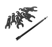 HELEVIA Fan Clutch Service Pneumatic Wrench Set, Sturdy Steel Repair Tool with Blow Molded Case for Pickup Trucks, Simply slide the tool into the air hammer