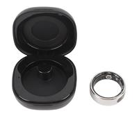 HELEVIA Fitness Tracker Ring Smart Ring, Real Time Step Count Health Observation, Touch Control Photos, (13 ID: 23.3mm / 0.92in, Circumference: 70-73mm)