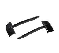 HELEVIA Front Bumper Lower Grille Trim Gloss Black 51117303113 Left Right Side Exterior Lower Grille Trim Replacement for X5 40e 2016-2018