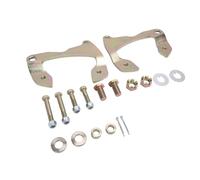 HELEVIA Full Size Front Disc Brake Caliper Bracket Kit, Metal Hardware for Biscayne 150 210 Series Car, with Stable Performance