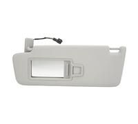HELEVIA Gray Left Sun Visor 5GG 857 551, Replacement for MK7 2014-2017, Sun Visor made of ABS+fabric, Protects from Sunrays, Easy Installation for Car
