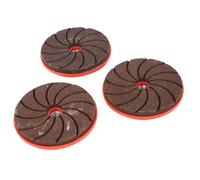 HELEVIA Grinding Wheel 50 100 200 Grits Multifunctional Integrated Double Fixed Embedded Design M10 Screw Interface Wheel Sanding Discs, for Metal Stone Tile