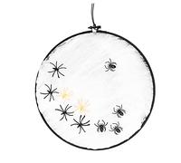 HELEVIA Halloween Cross Stitch kit for Home Decoration with Spider Design
