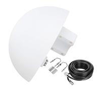 HELEVIA Iridium 9500 9505 9505A 9555, Fixed Mast Satellite Antenna for Mushroom Antenna Marine Automobile, Suitable Satellite Phone Permanent Installation
