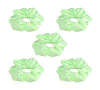 HELEVIA LED Luminous Hair Ties for Women, Green Glow Hair Scrunchies