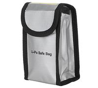 HELEVIA Lithium Battery Safety Bag, Anti-Explosion Fireproof Storage Pouch for Charging and Travel Use
