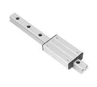 HELEVIA Metal Linear Guide Rail with 4 Mounting Holes, Silent Operation, 11.8in Long Slide Block for Semiconductor, PCB, IC Assembly Equipment 300mm