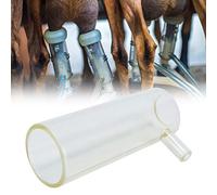 HELEVIA Milk Machine Cup, Soft Material Goat Sheep Milking Accessory with Food Grade Plastic, for Farm Animal Milk Collection