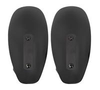 HELEVIA Motorcycle Hand Guard, Reduce Wind, Protect Hands, Fits Most Motorcycles, Electric Bike with Unique Designs, Easy Installation, ABS + Metal Material, Aesthetic Match (Black)