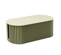 HELEVIA Nordic Plug Board Storage Box, Cable Wire Organizer Case with Cover, for Socket Holder Router (Green Small Size)